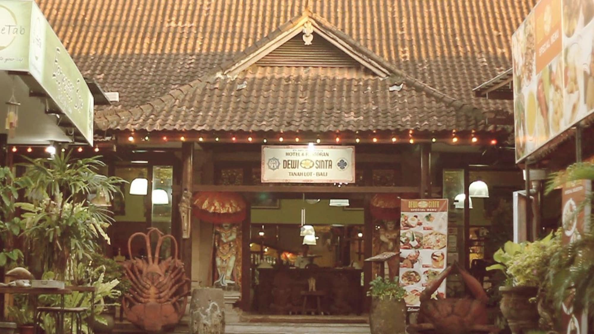 Dewi Sinta Hotel And Restaurant Tanah Lot Exteriér fotografie